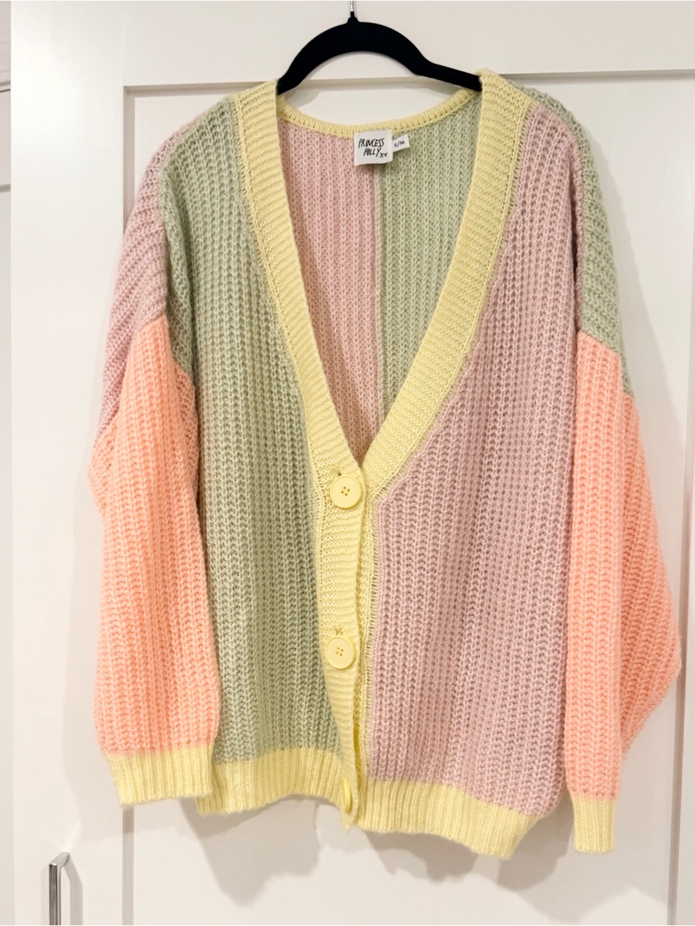 Princess Polly Naomi multi cardigan, S/M - Picture 2 of 4